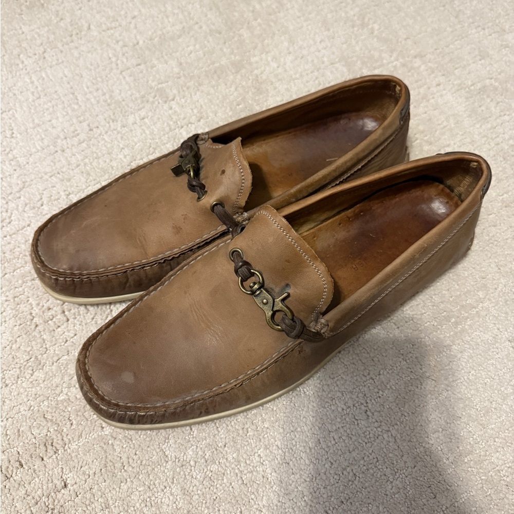 John Varvatos Men's Star Venetian Slip On Loafer- 11.5